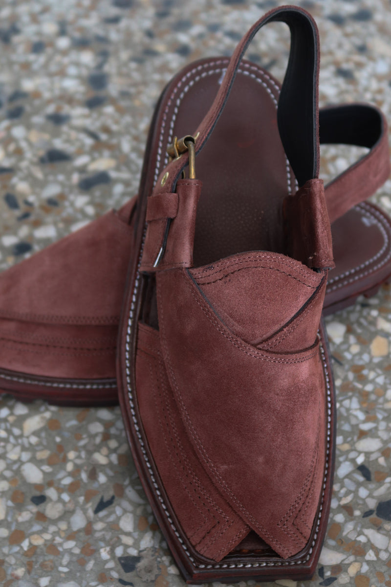 Premium Suede Peshawari Chawat | Free Delivery - My Store