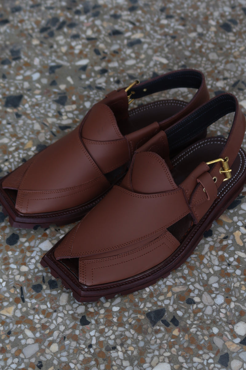 Classic Tan Peshawari Chawat – Timeless Elegance & Supreme Comfort | 40% OFF - My Store